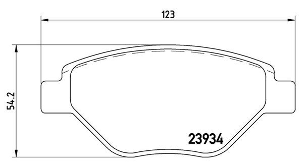 MAGNETI MARELLI stabdžių trinkelių rinkinys, diskinis stabdys 363700468031